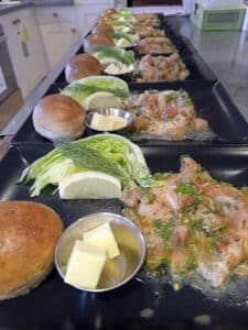 cured salmon