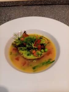 pea pancakes